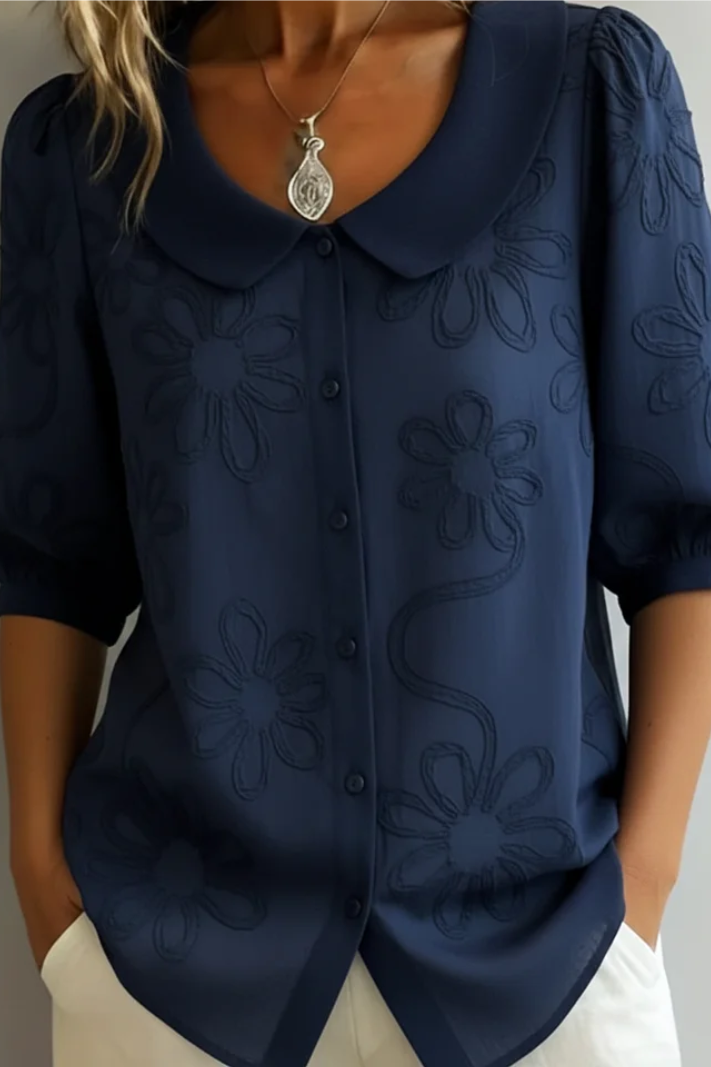 Felicia | Elegante blusa floral