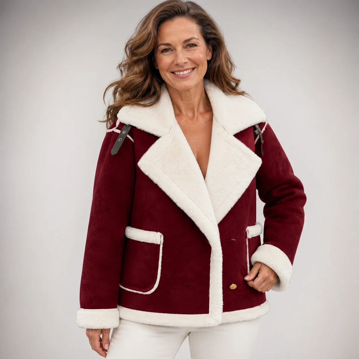 Irene | Chaqueta de lana cálida