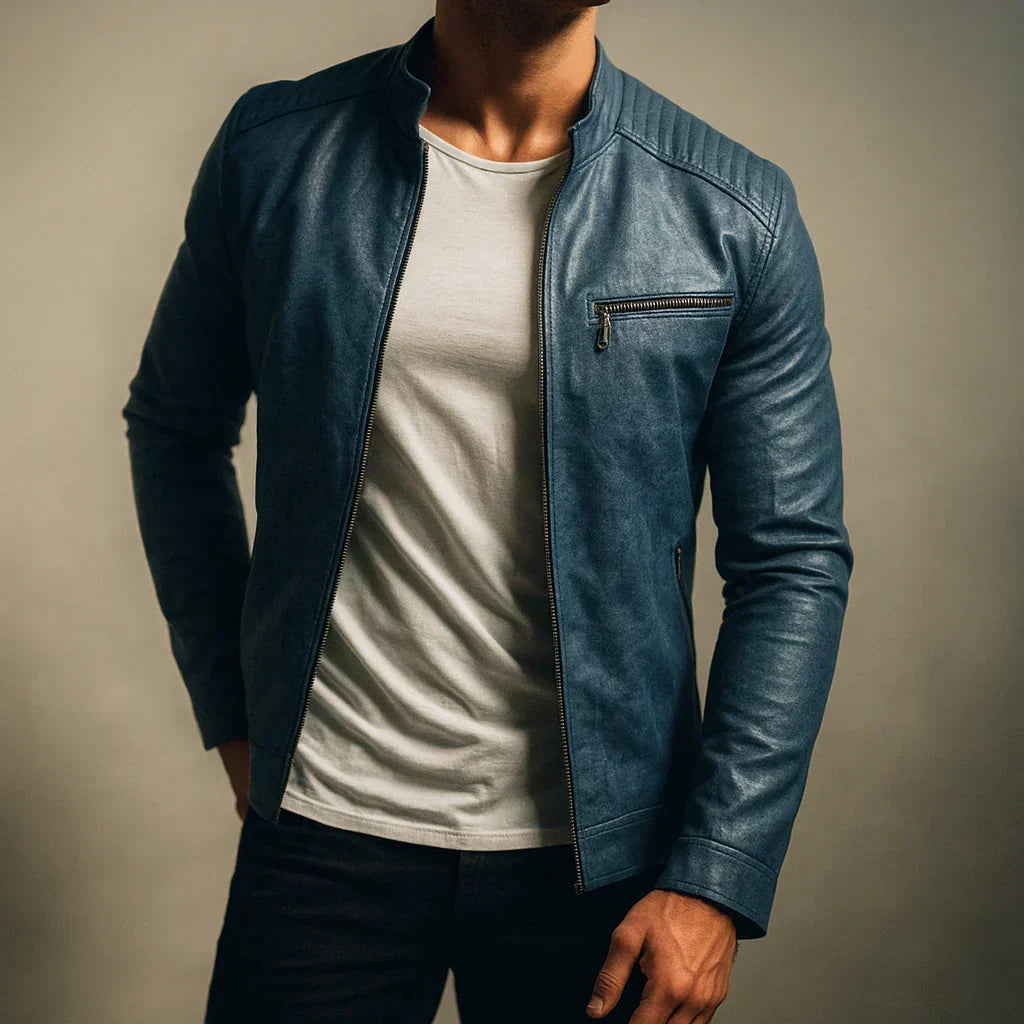 Pedro | Chaqueta de cuero sintético