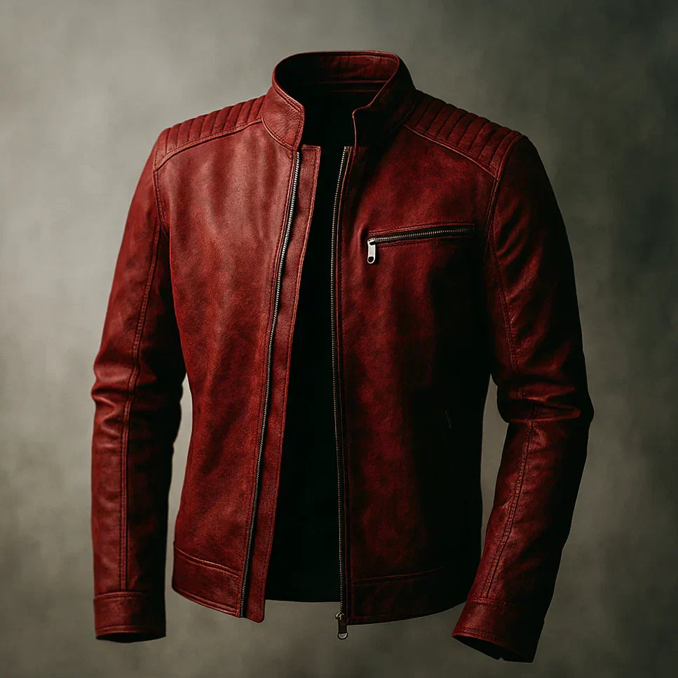 Pedro | Chaqueta de cuero sintético