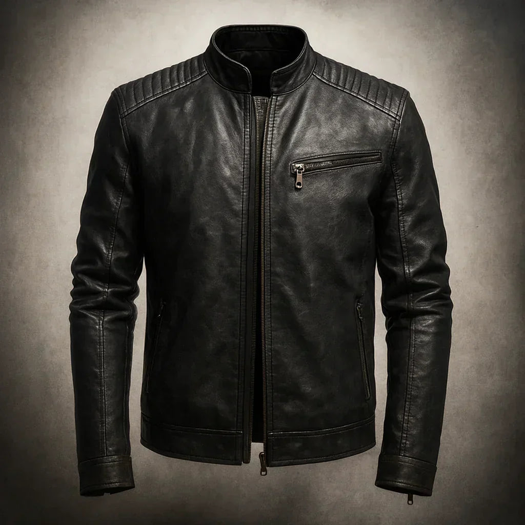 Pedro | Chaqueta de cuero sintético