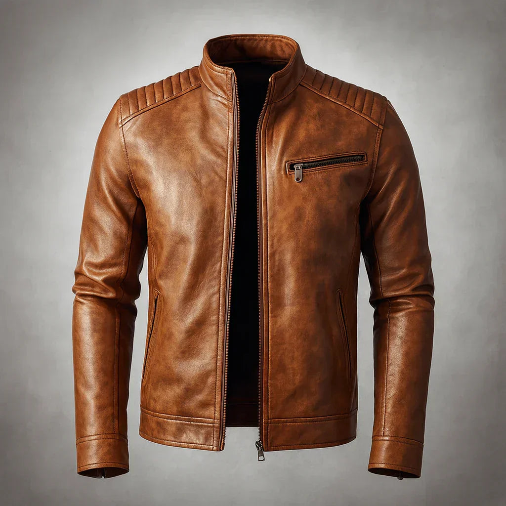 Pedro | Chaqueta de cuero sintético