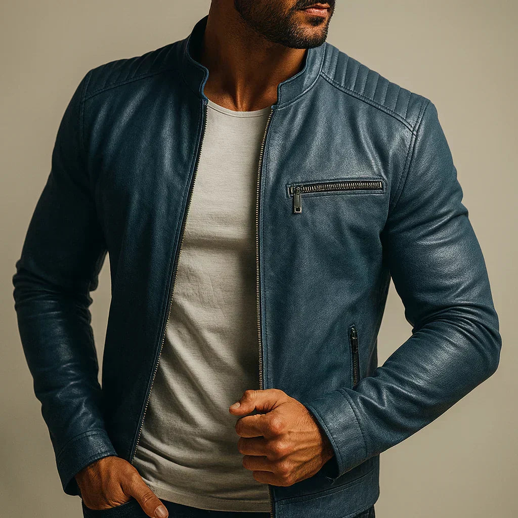 Pedro | Chaqueta de cuero sintético