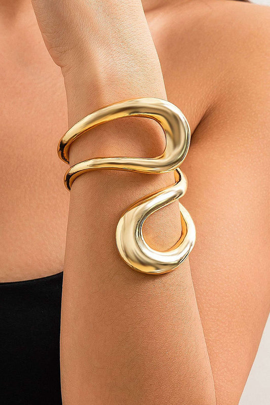 Azahara | Pulsera Asimétrica Recortada
