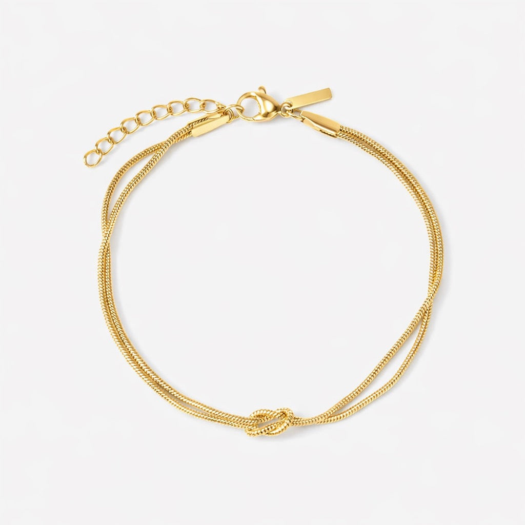 Vínculo Infinito | pulsera con nudo de amor