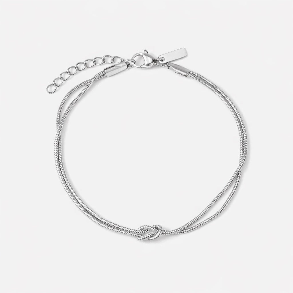 Vínculo Infinito | pulsera con nudo de amor