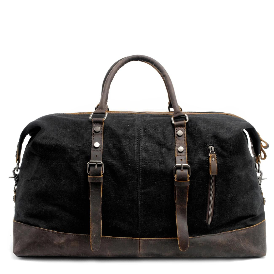 Bolso de Viaje Nate | Lona y Cuero