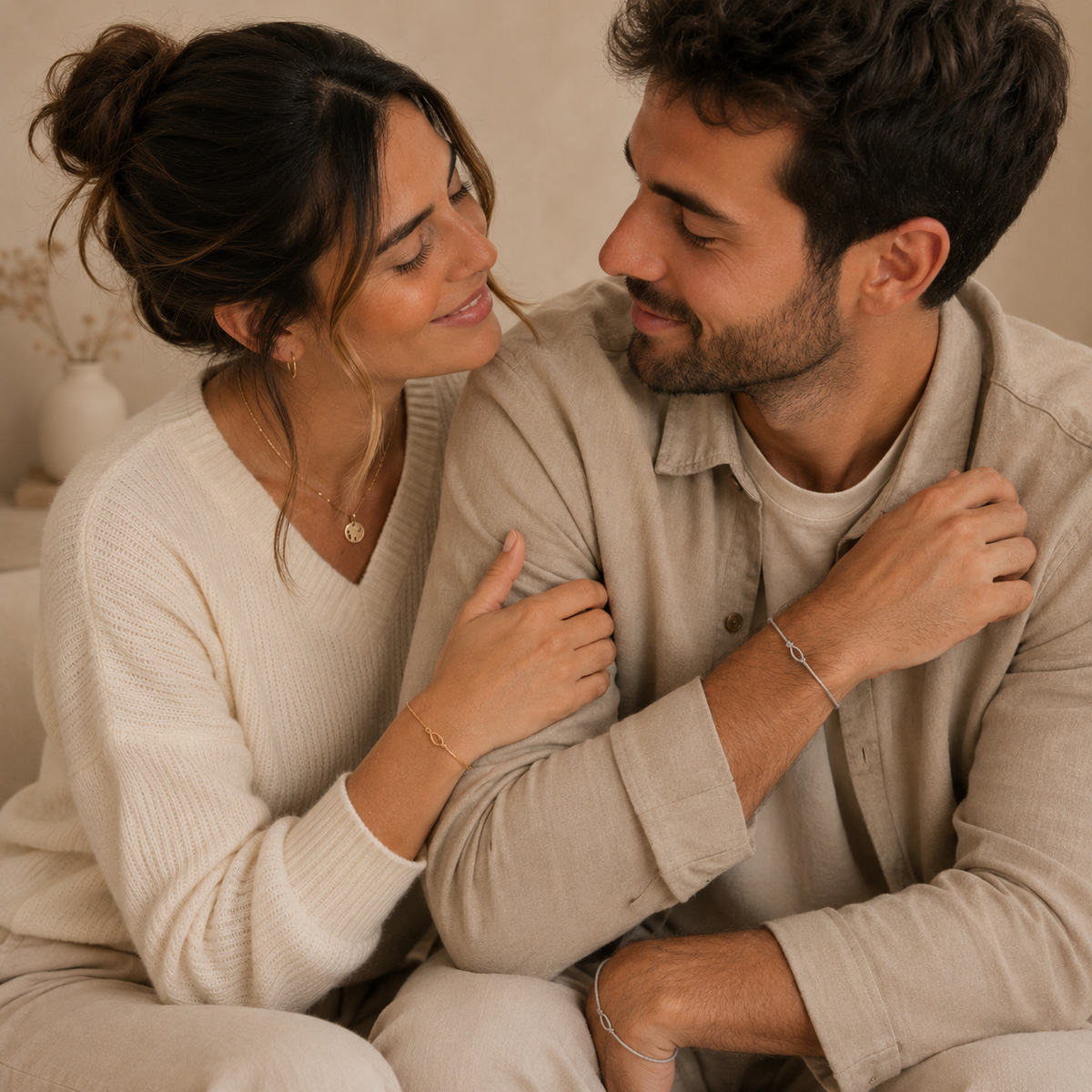 Vínculo Infinito | pulsera con nudo de amor