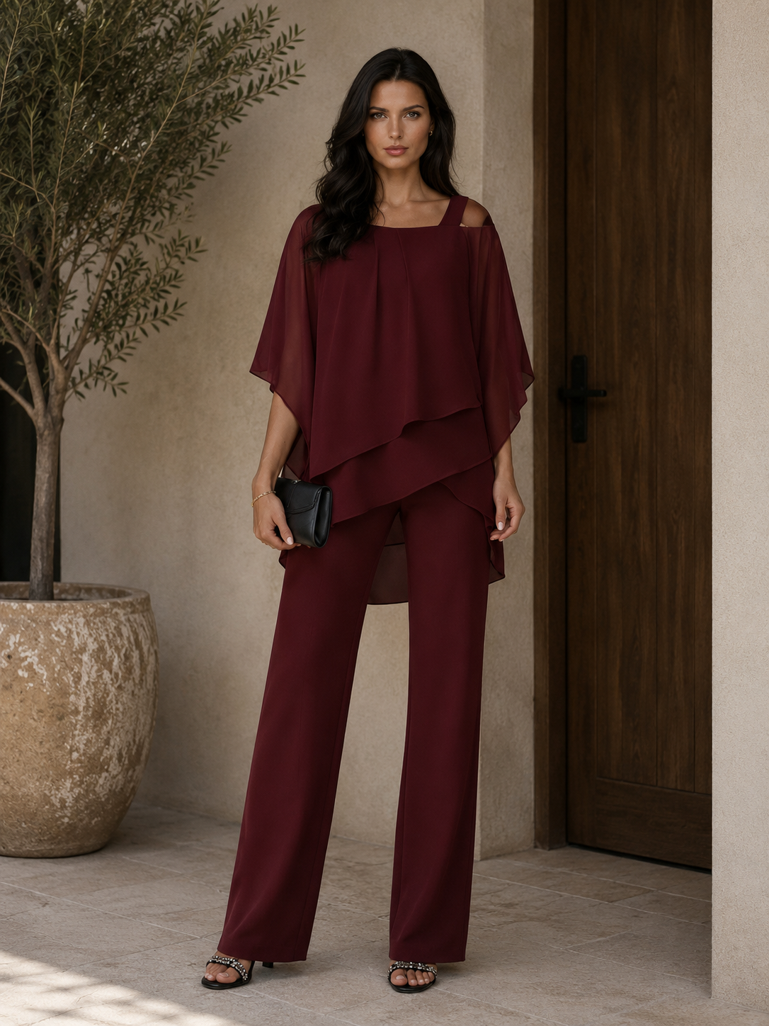 Mirella | Conjunto Fluido de Dos Piezas