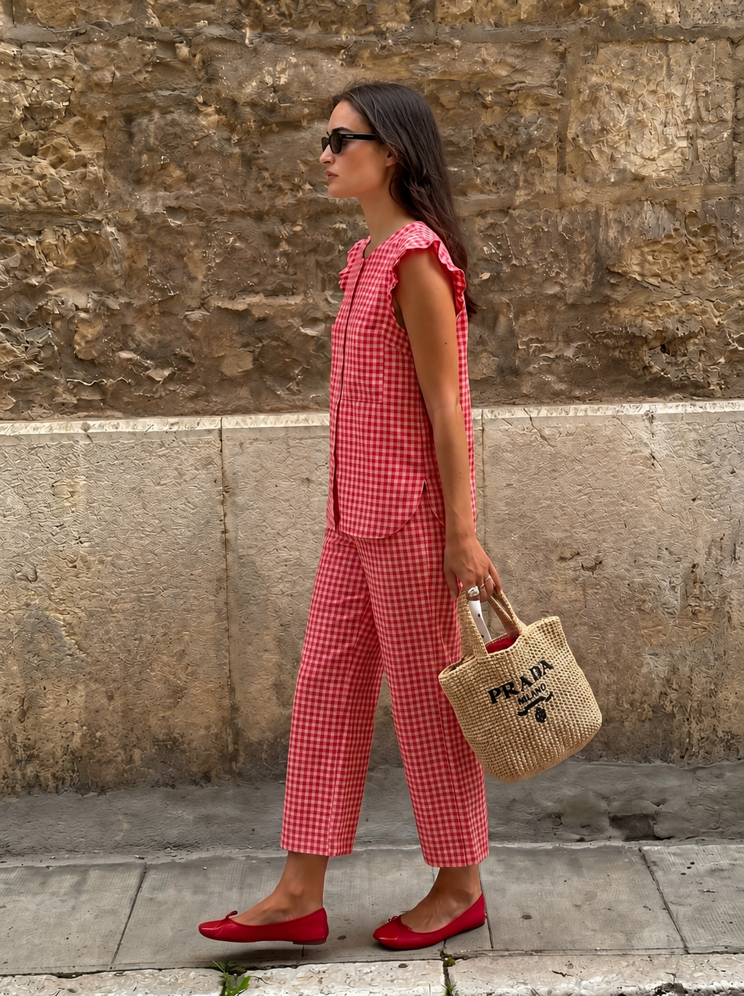 CAMISA VICHY PINK