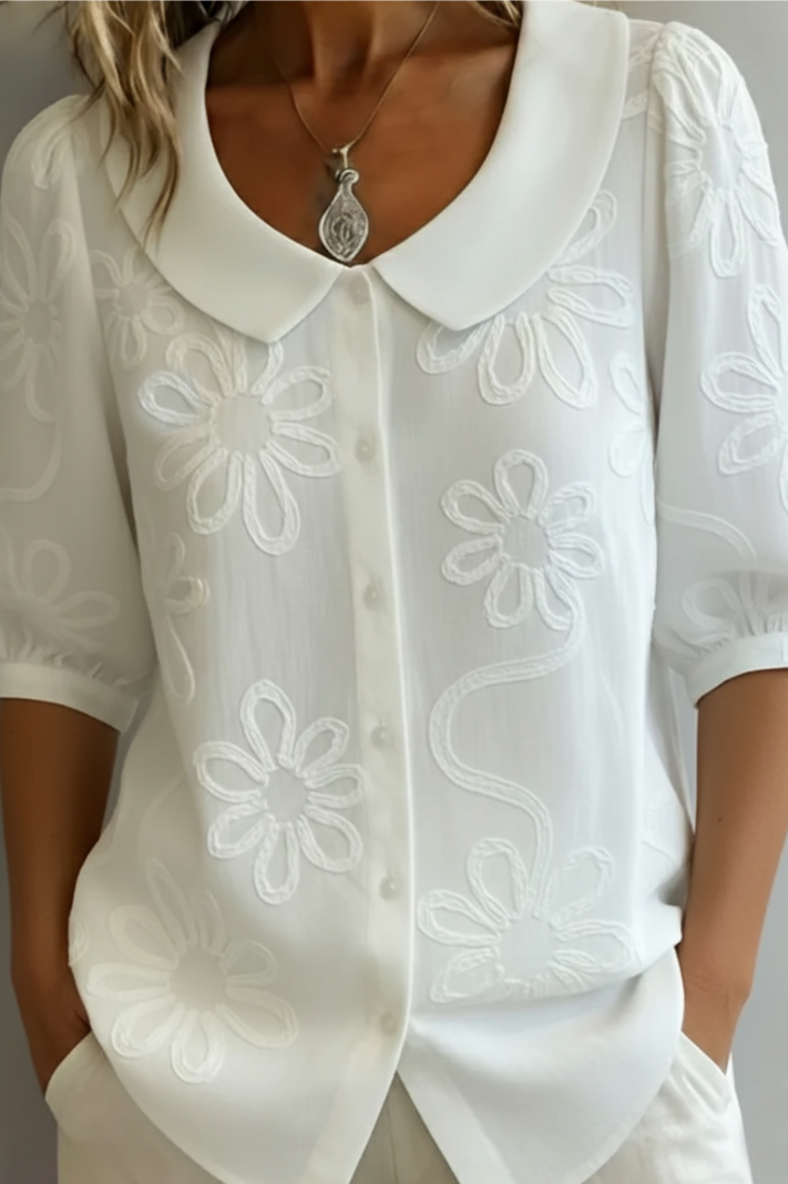 Felicia | Elegante blusa floral