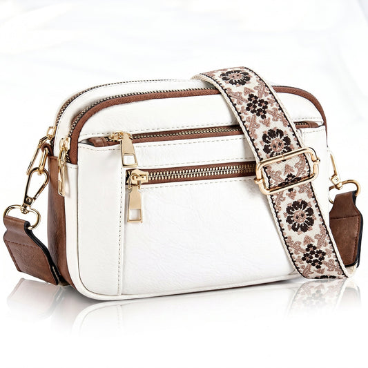 Elena | Bolso de hombro de piel refinada