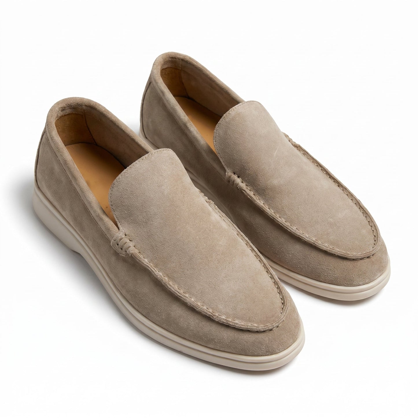 FELIX™ | Mocasines de ante con suela híbrida