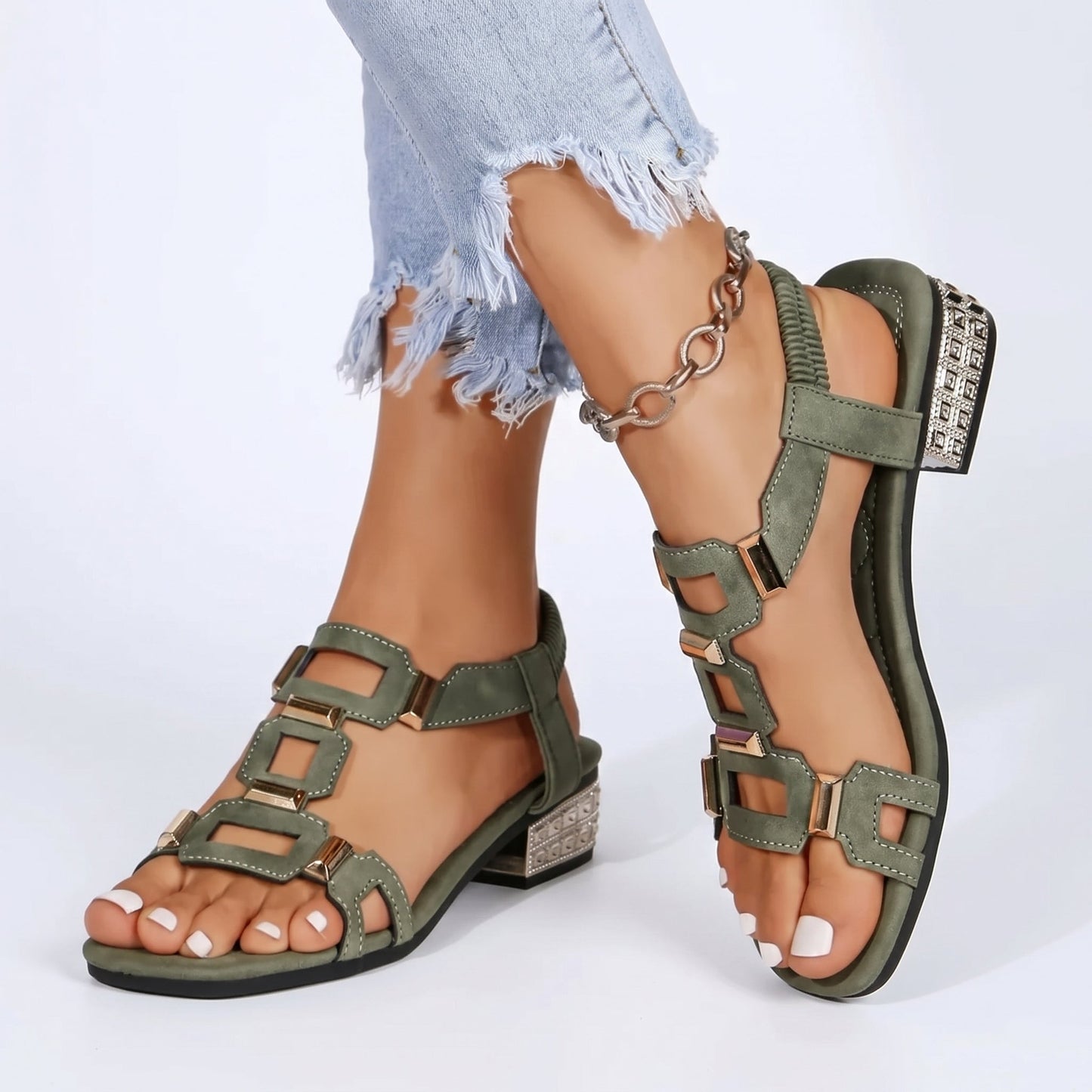 Úrsula™ Sandalias de tacón cómodas