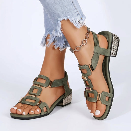 Úrsula | Sandalias de tacón cómodas