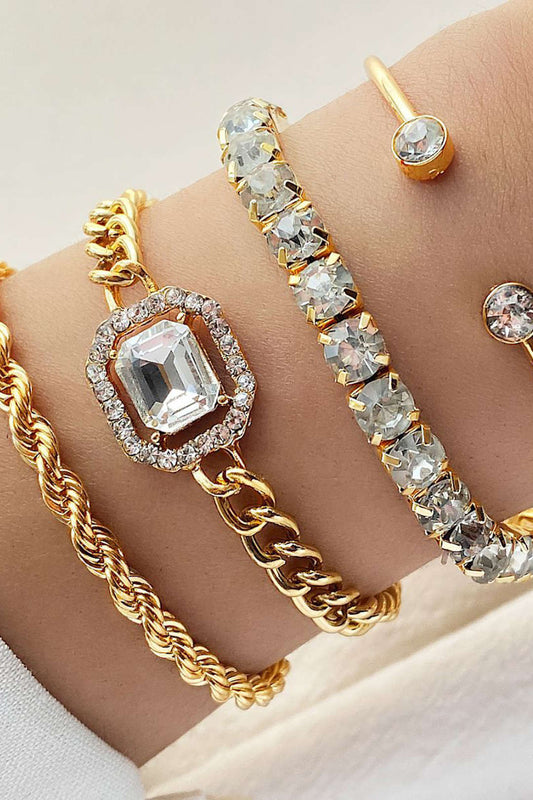Tania | Conjunto de Pulseras con Tachuelas