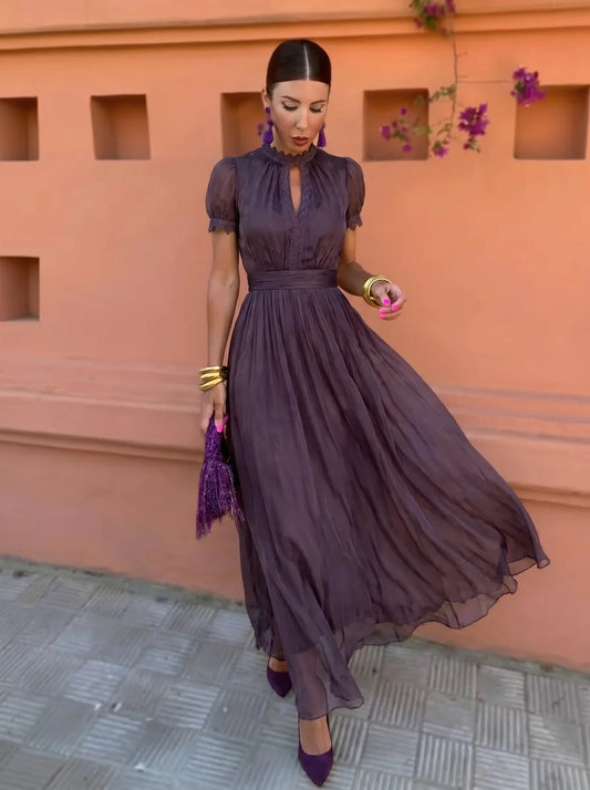 Berenice™ | Vestido Largo de Gasa