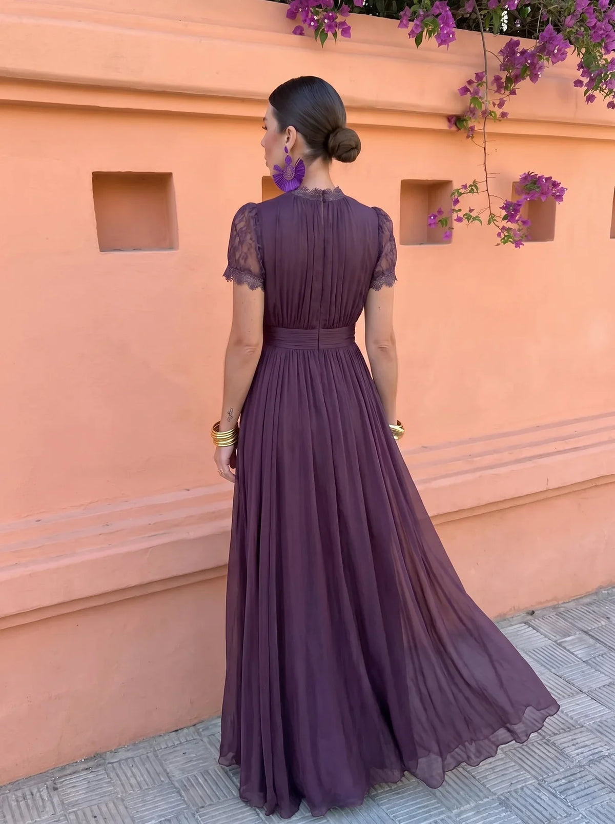Berenice™ | Vestido Largo de Gasa