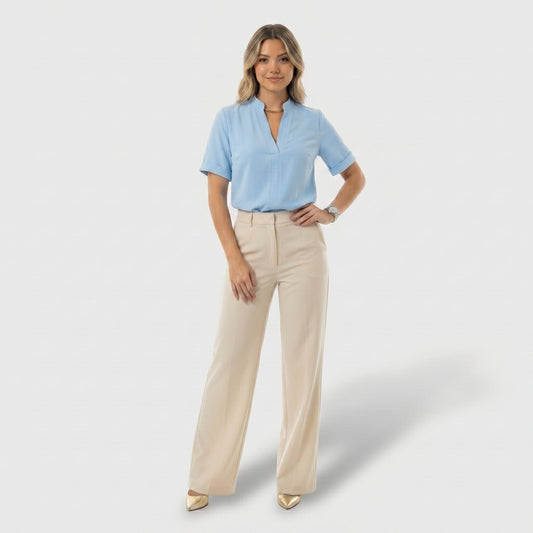 Élise | Blusa elegante con cuello refinado