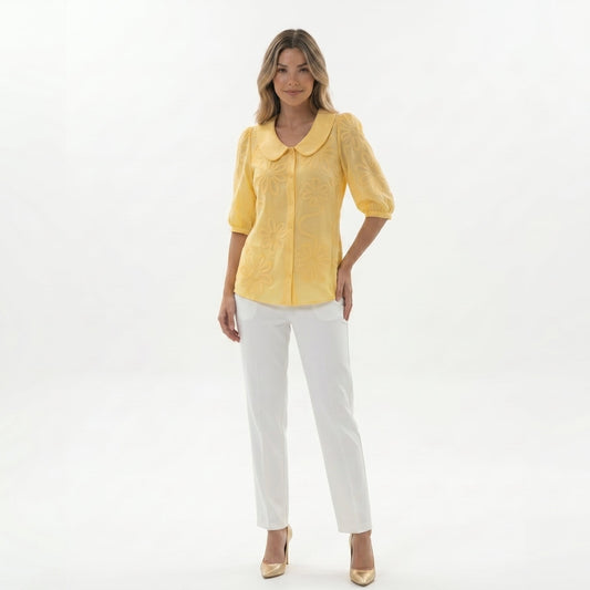 Felicia | Elegante blusa floral