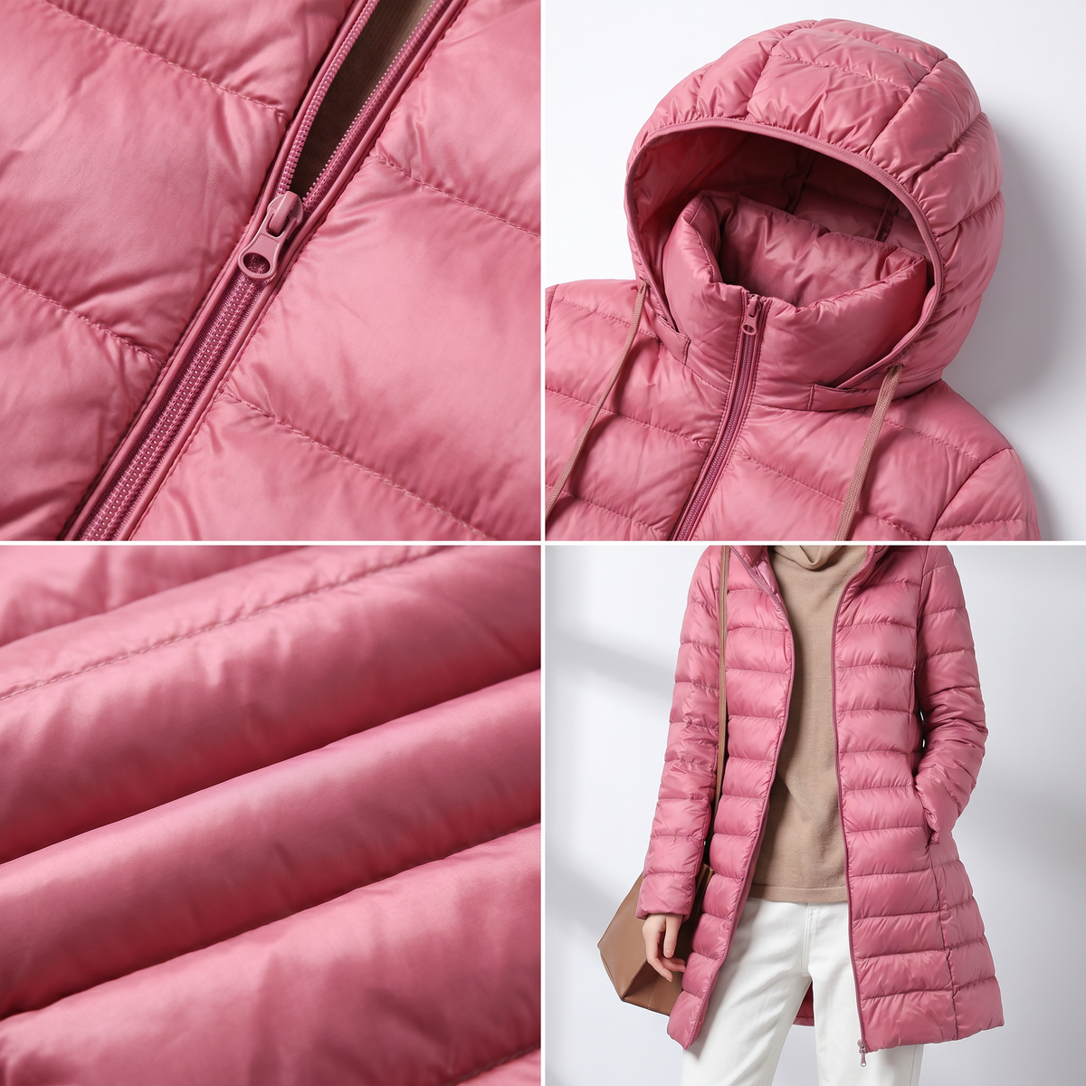 Andrea| Chaqueta plumífero ultraligero