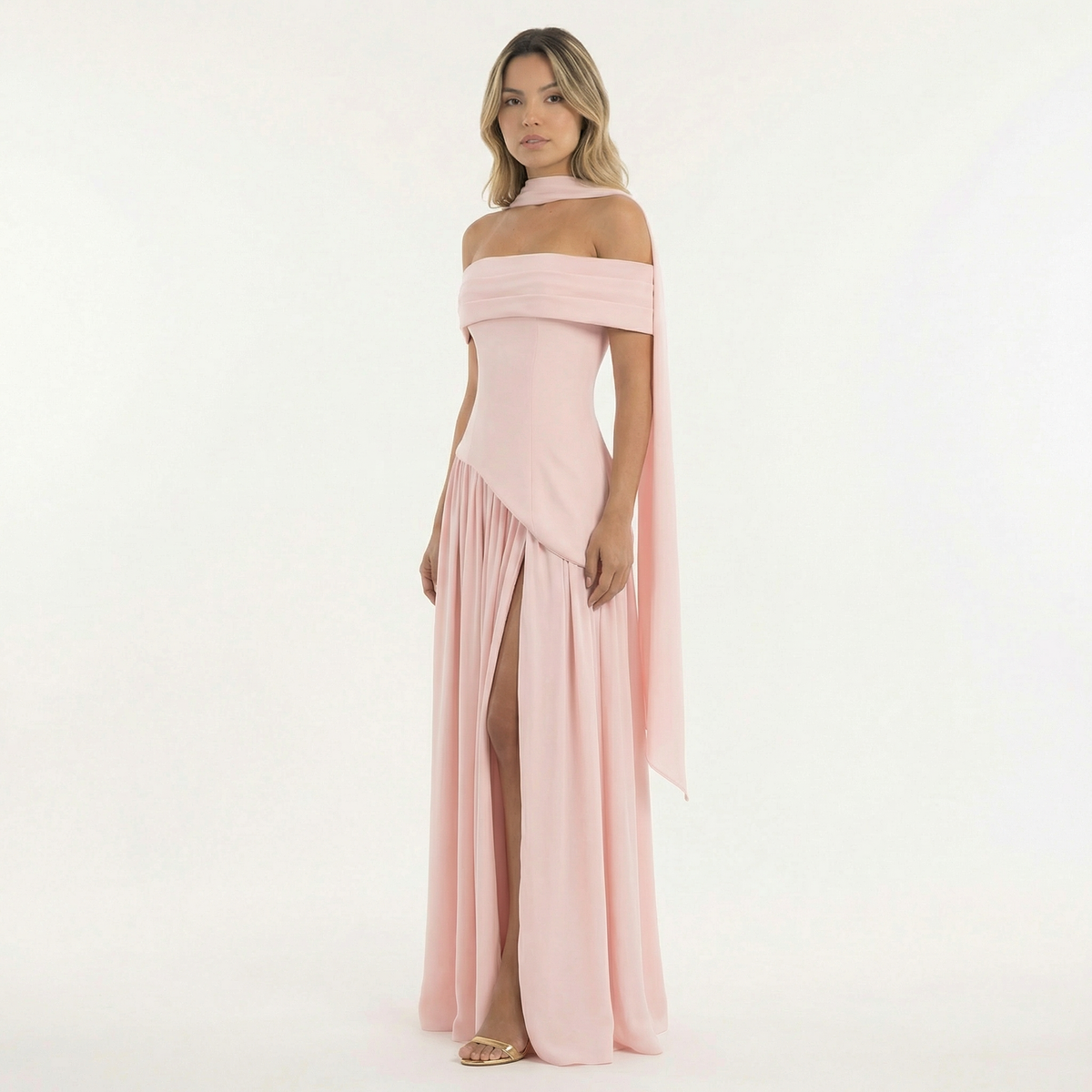 Gala | Vestido de Fiesta Largo Asimétrico