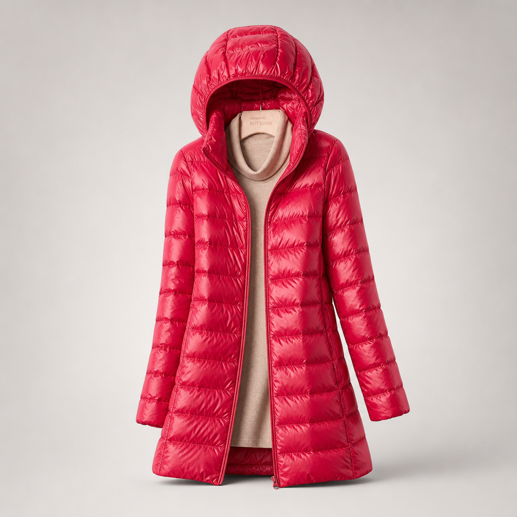 Andrea| Chaqueta plumífero ultraligero