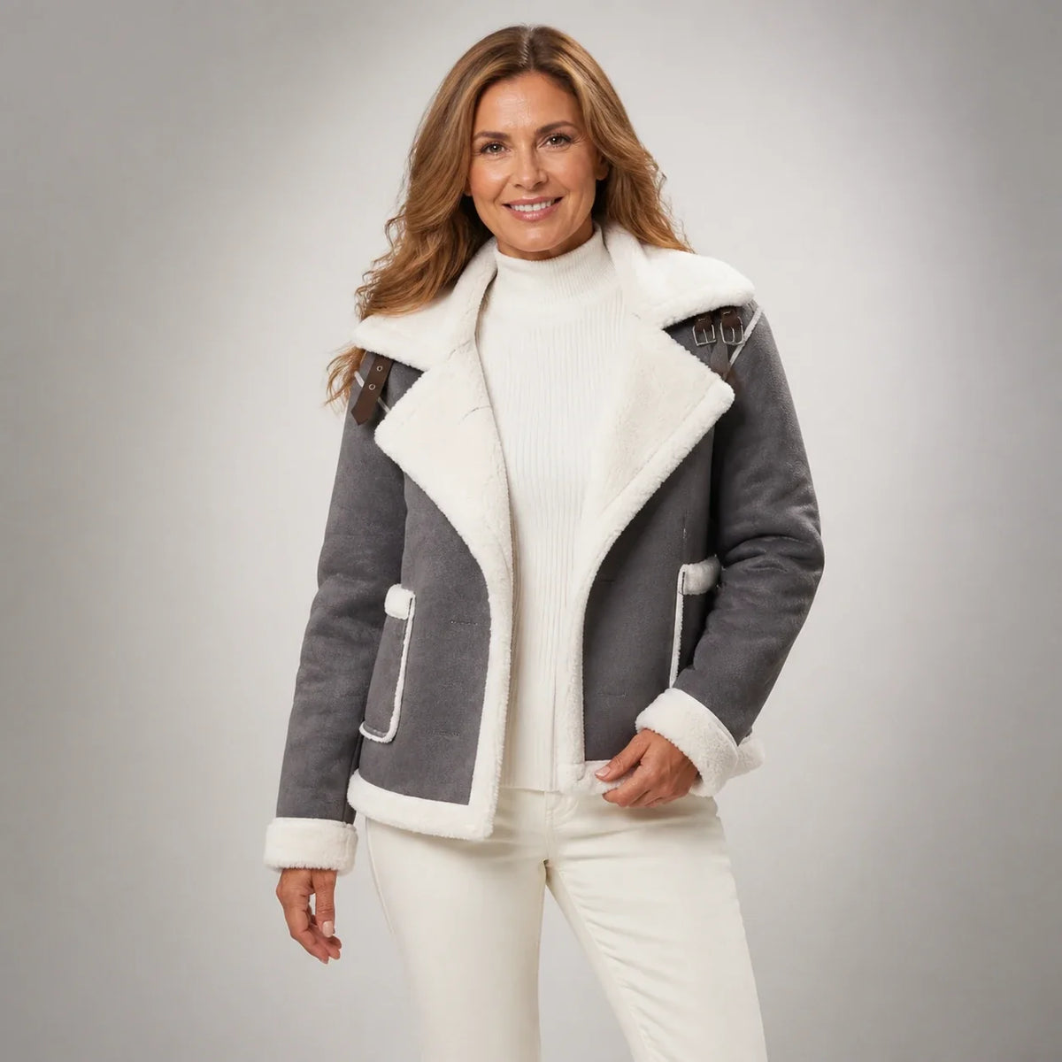 Irene | Chaqueta de lana cálida
