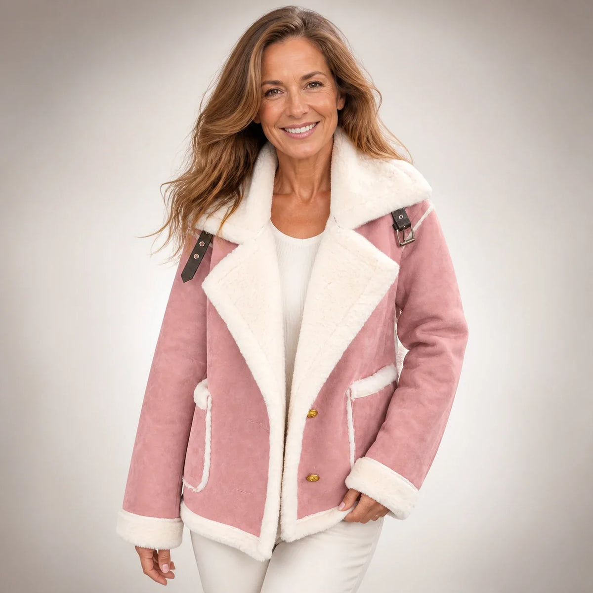 Irene | Chaqueta de lana cálida