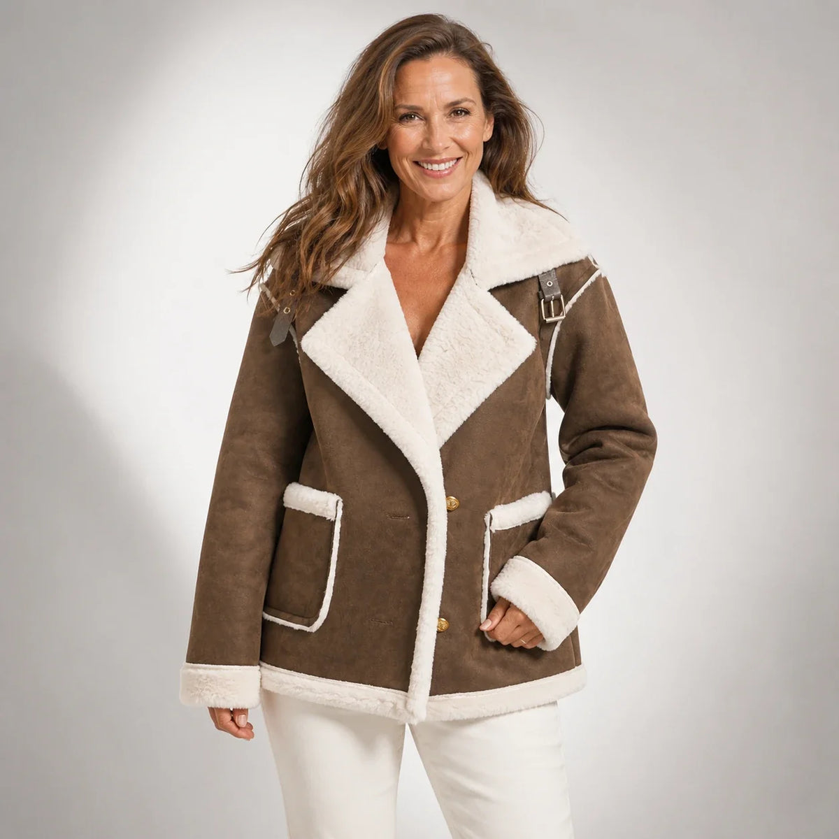 Irene | Chaqueta de lana cálida