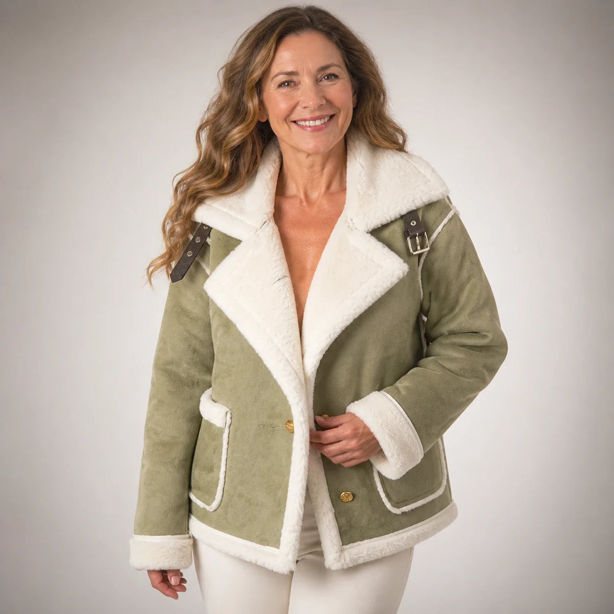 Irene | Chaqueta de lana cálida