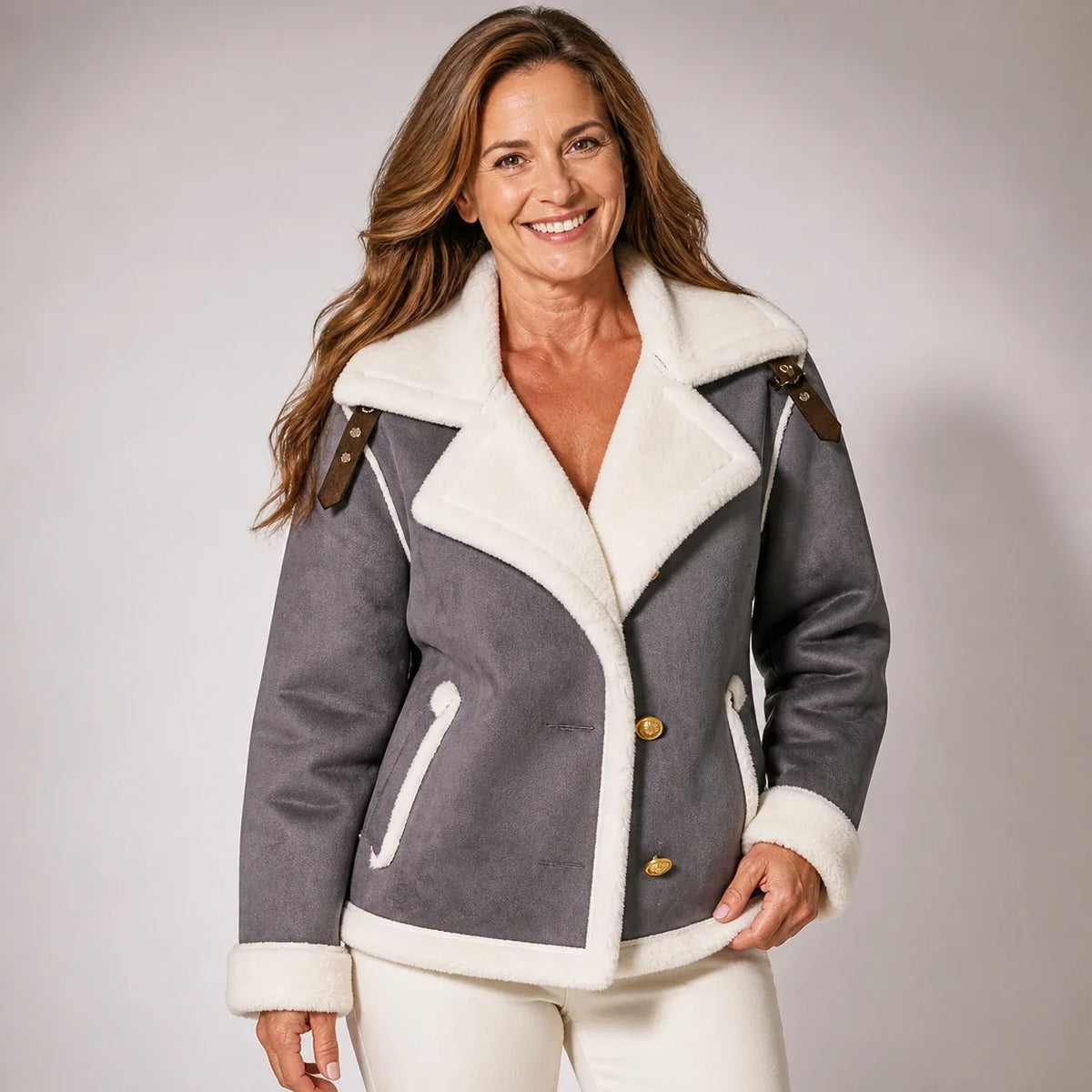 Irene | Chaqueta de lana cálida