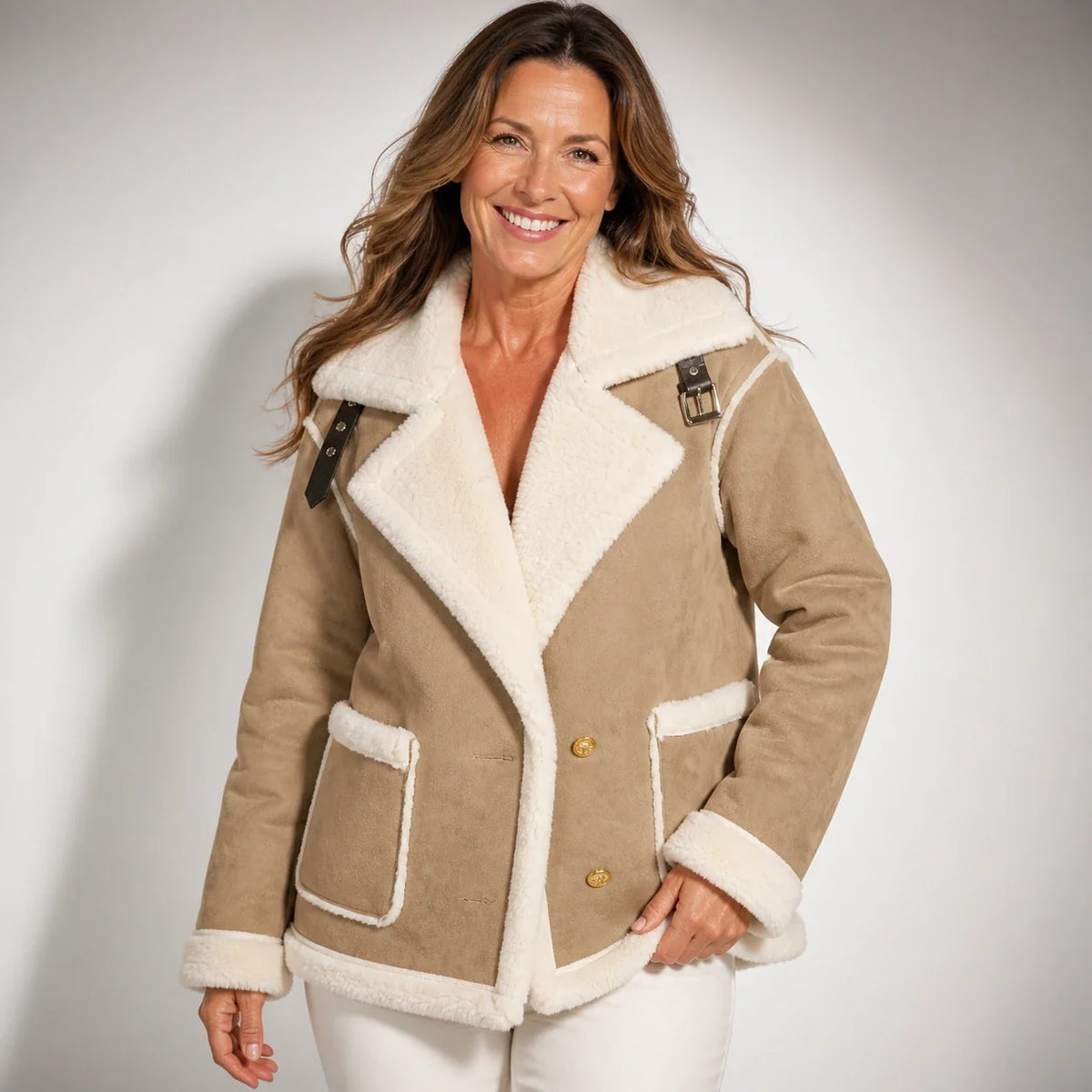 Irene | Chaqueta de lana cálida