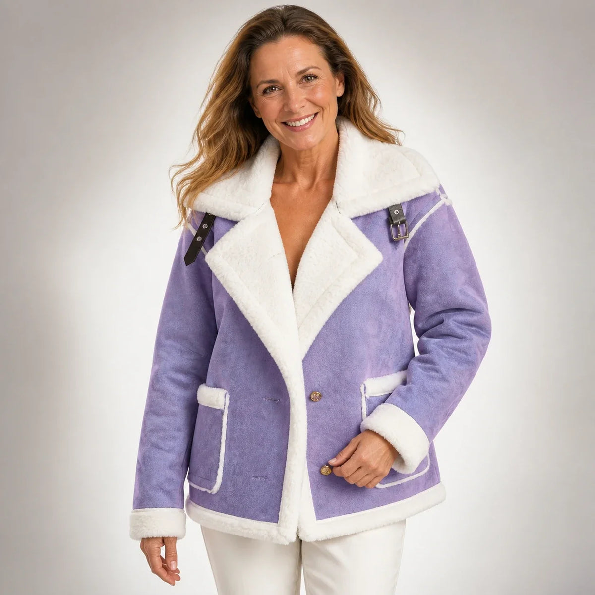 Irene | Chaqueta de lana cálida
