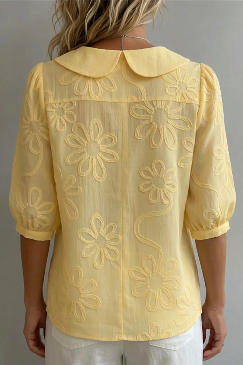 Felicia | Elegante blusa floral