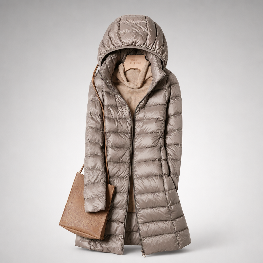 Andrea| Chaqueta plumífero ultraligero