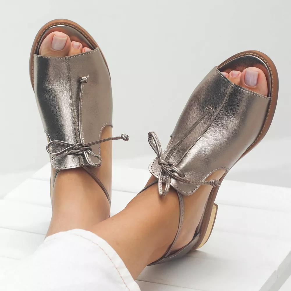 Sandalias Linda con Cordones