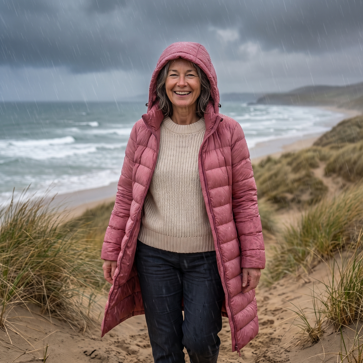 Andrea| Chaqueta plumífero ultraligero