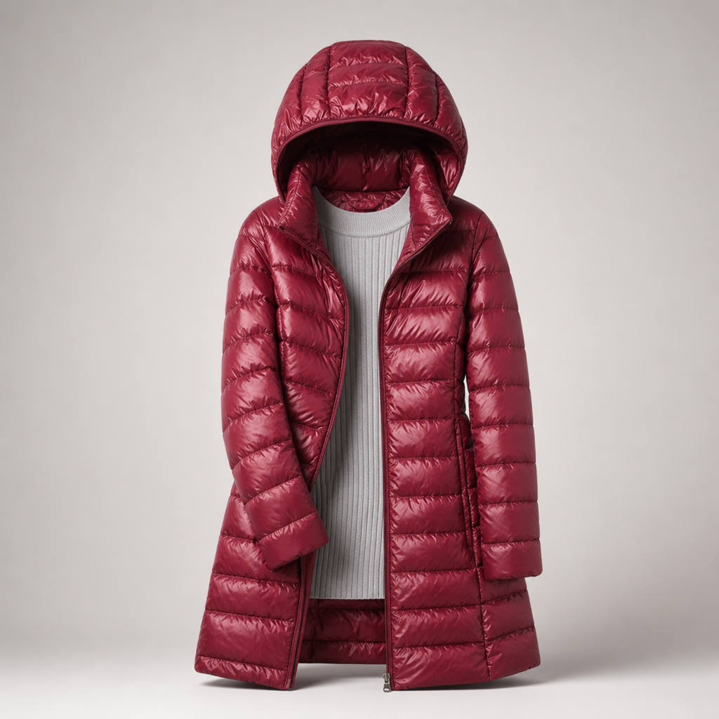 Andrea| Chaqueta plumífero ultraligero